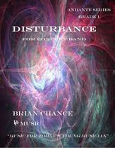 Disturbance Concert Band sheet music cover